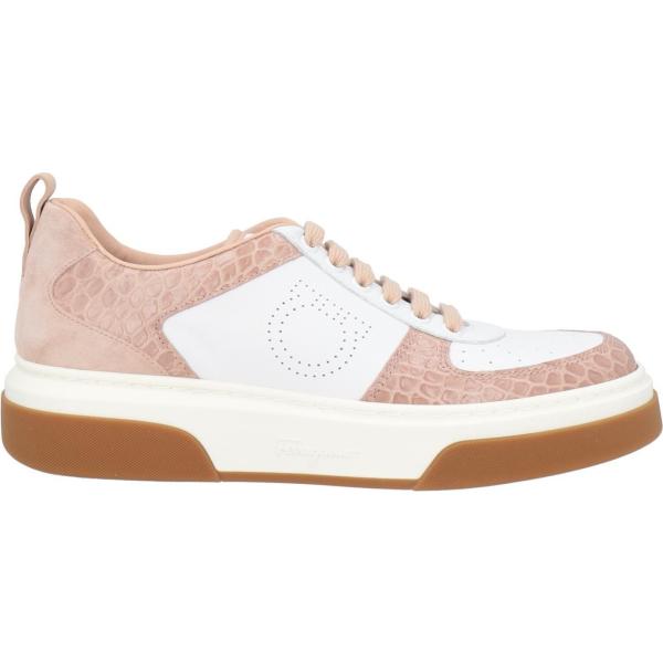 sneakers Ferragamo bianco con stampe