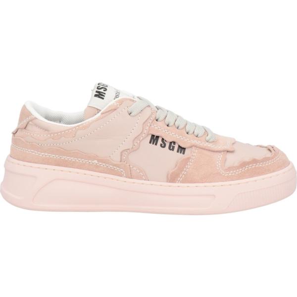 sneakers Msgm rosa tinta unita