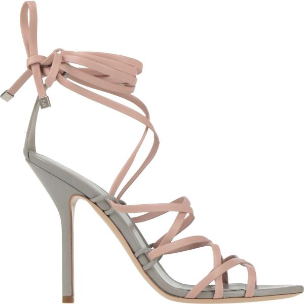 sandali in pelle Giorgio Armani bianco