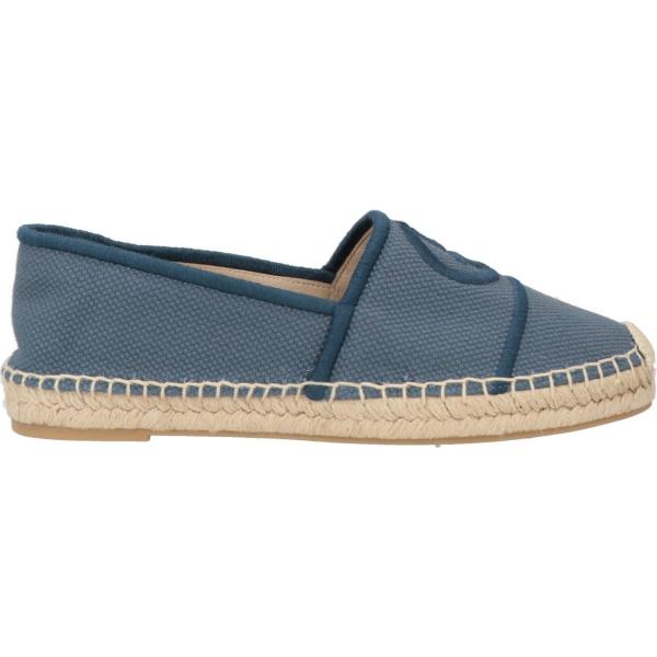 espadrillas Giorgio Armani blu tinta unita