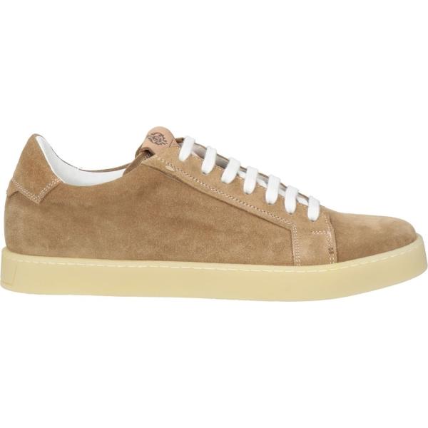 sneakers Luigi Borrelli Napoli marrone tinta unita