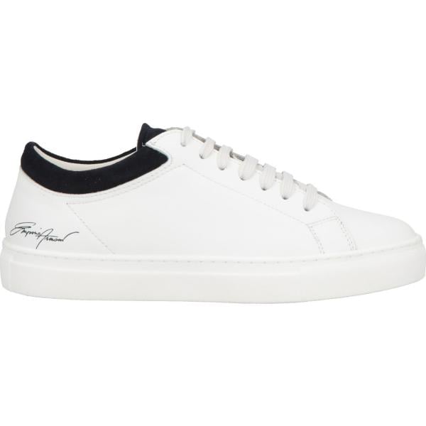 sneakers Emporio Armani bianco tinta unita