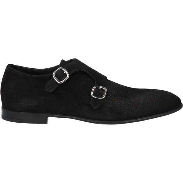 scarpe stringate Doucals nero tinta unita