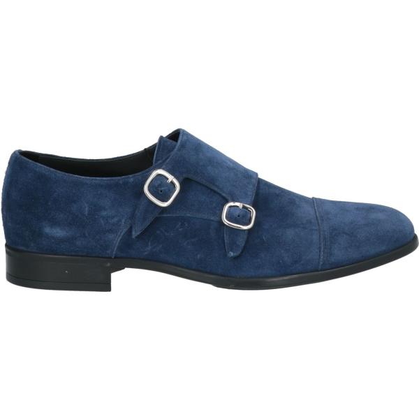 scarpe stringate Doucals blu tinta unita