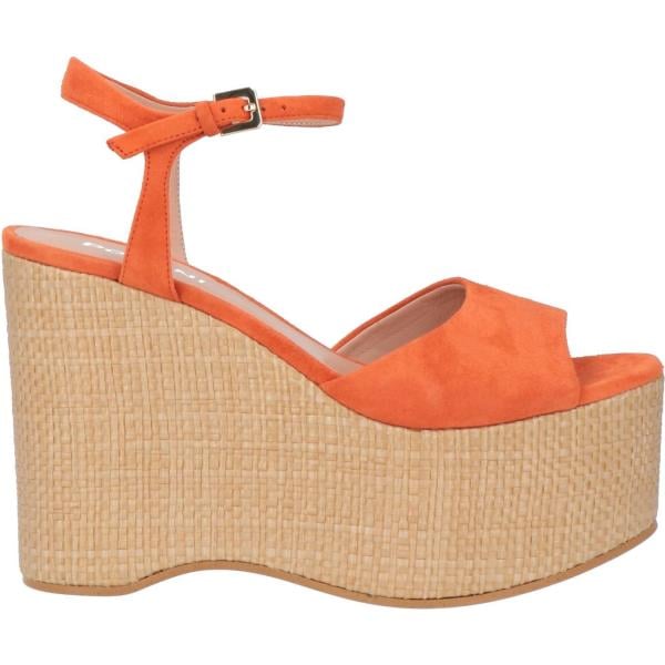 Espadrillas da donna in marrone chiaro Pollini