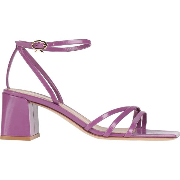 sandali in pelle Gianvito Rossi bianco tinta unita