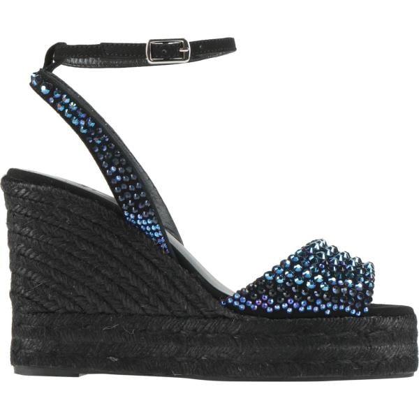 espadrillas Castañer nero