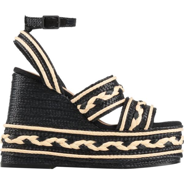 espadrillas Castañer nero