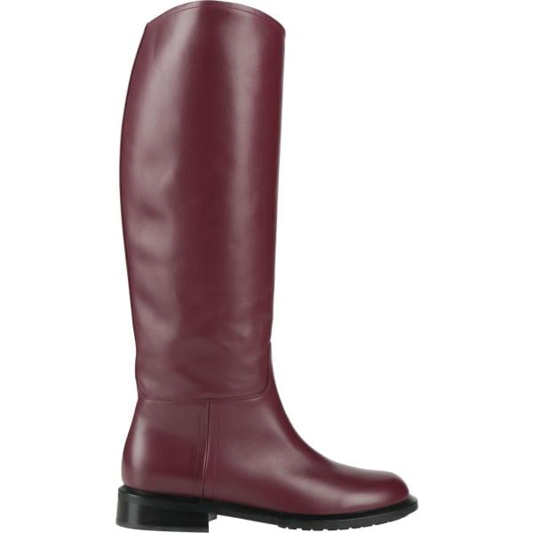 stivali Emporio Armani rosso tinta unita