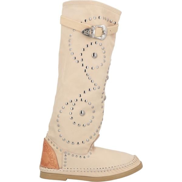 stivali LdiR LARTIGIANO DI RICCIONE marrone tinta unita