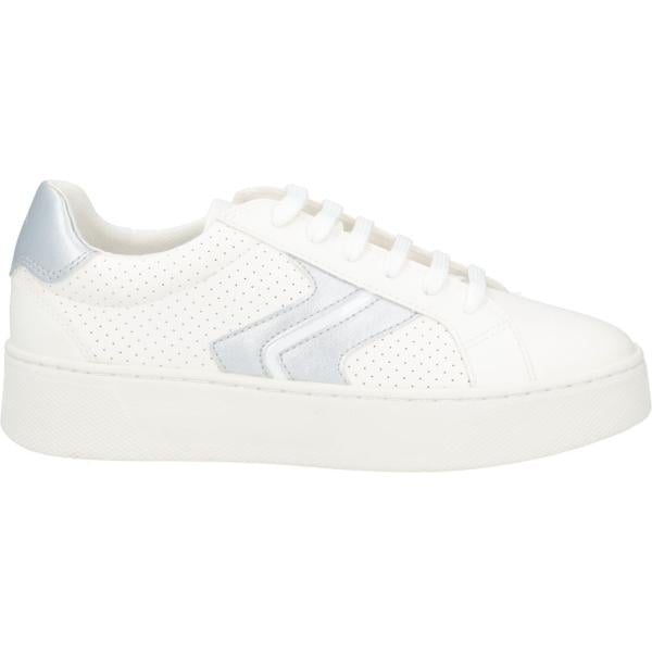 sneakers Geox bianco tinta unita