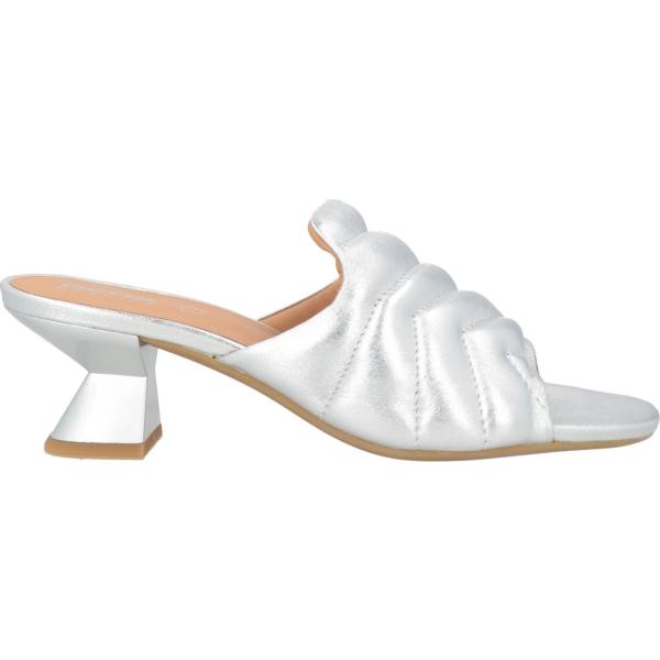 sandali in pelle Geox grigio tinta unita