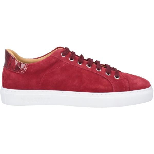 sneakers Hide & Jack rosso tinta unita