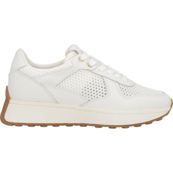 sneakers Geox bianco tinta unita