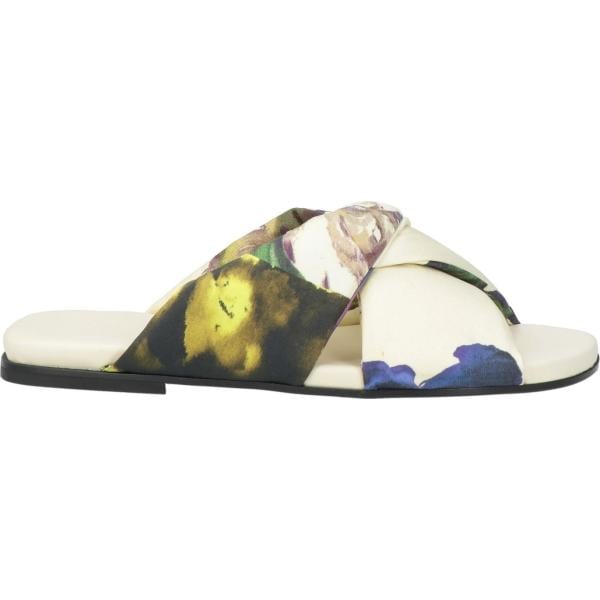 sandali in pelle Erika Cavallini bianco