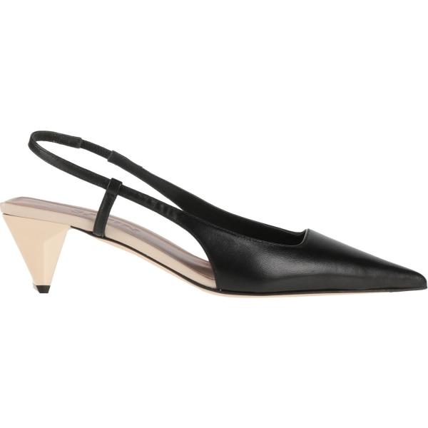 décolleté 3Juin nero tinta unita