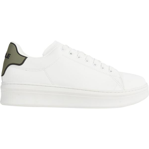 sneakers GAëLLE Paris bianco tinta unita