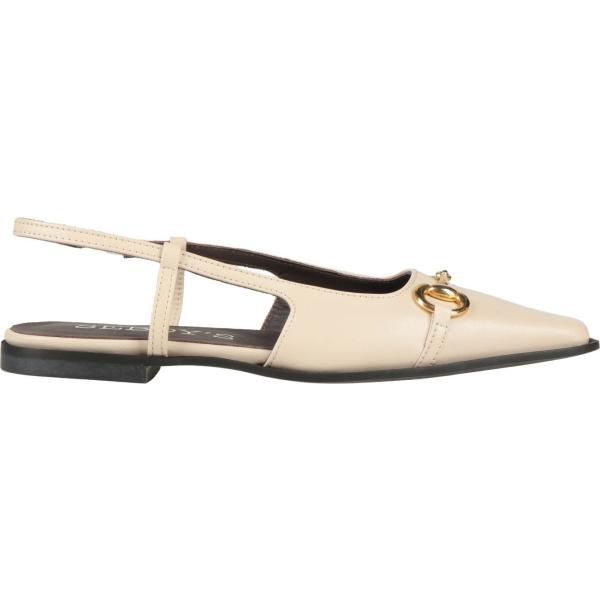 ballerine Seboys bianco tinta unita