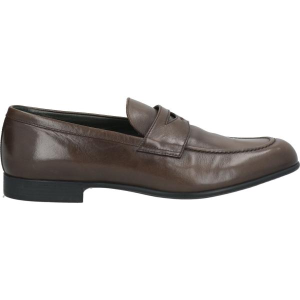 scarpe stringate Canali marrone tinta unita