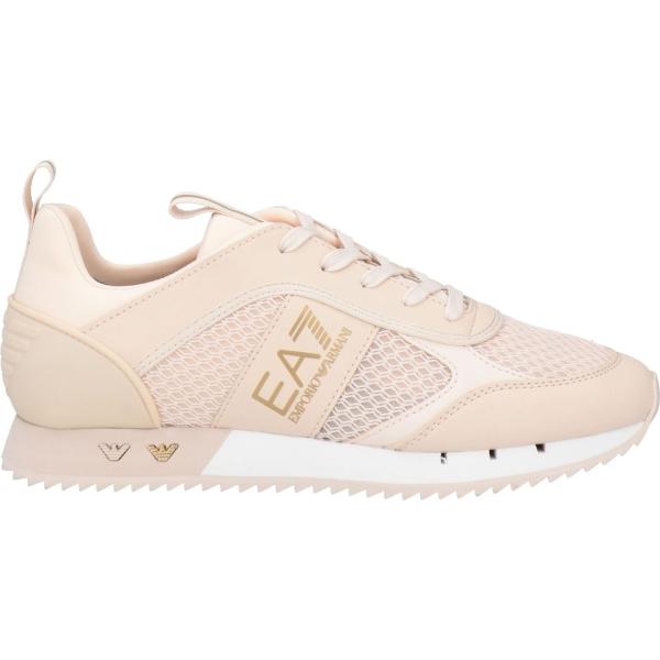 sneakers Ea7 marrone tinta unita
