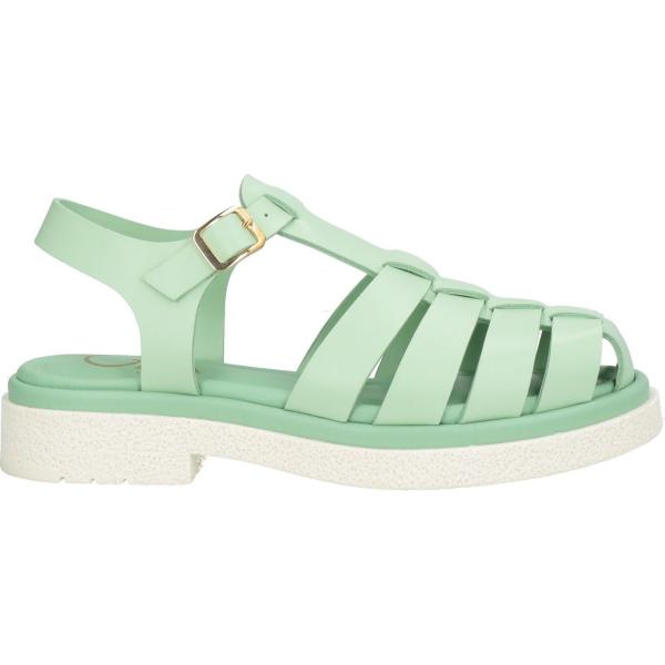 sandali in pelle Oa Non-Fashion bianco tinta unita