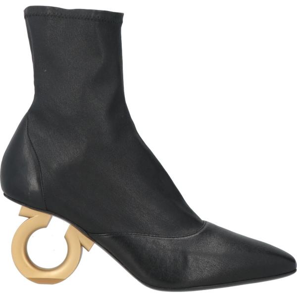 stivaletti Ferragamo grigio tinta unita