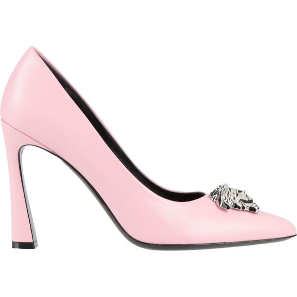 décolleté Versace rosa tinta unita