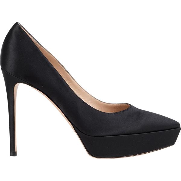 décolleté Gianvito Rossi nero tinta unita