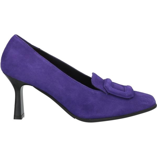 décolleté Bruglia viola tinta unita