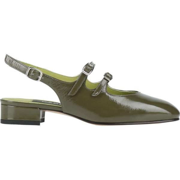 ballerine CAREL Paris verde tinta unita
