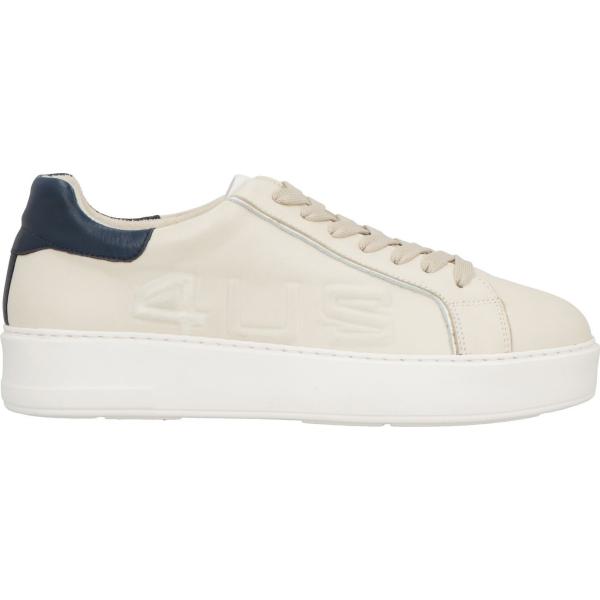 sneakers Paciotti 4Us bianco tinta unita