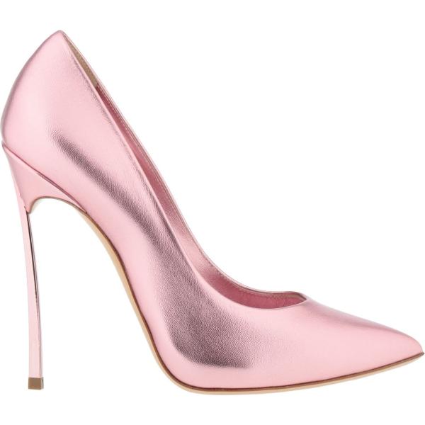 décolleté Casadei rosa tinta unita