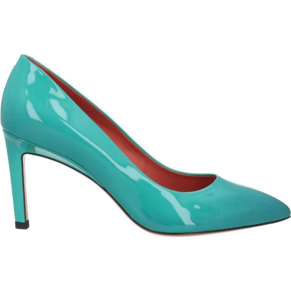 décolleté Santoni bianco tinta unita