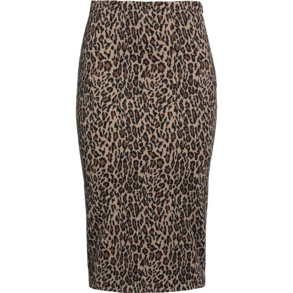 gonne longuette Pinko marrone animalier