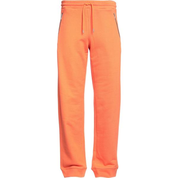 pantaloni Dries Van Noten arancione tinta unita