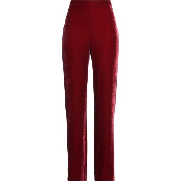 pantaloni Boutique Moschino rosso tinta unita