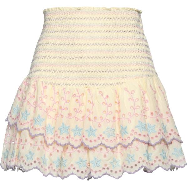 minigonne Loveshackfancy marrone