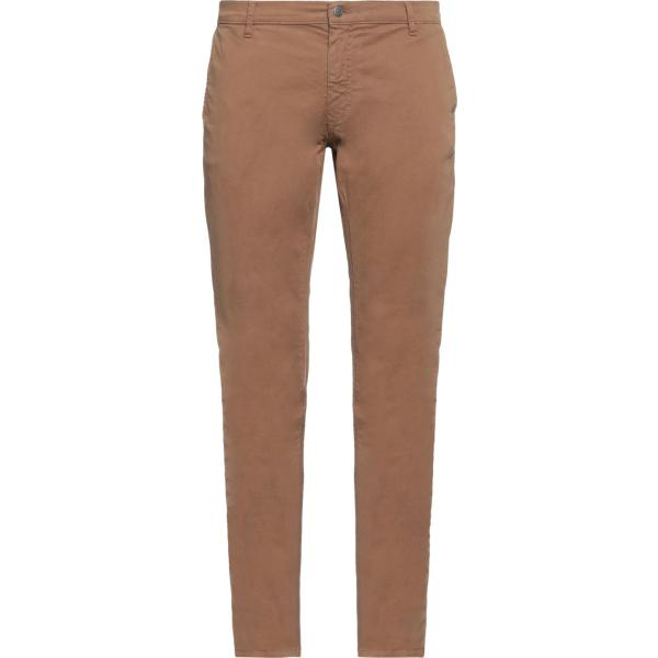 pantaloni Grey Daniele Alessandrini marrone tinta unita