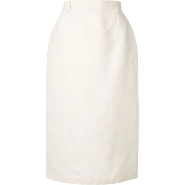 gonne longuette Versace bianco