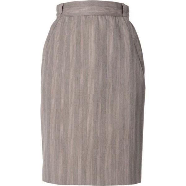 minigonne Versace grigio a righe