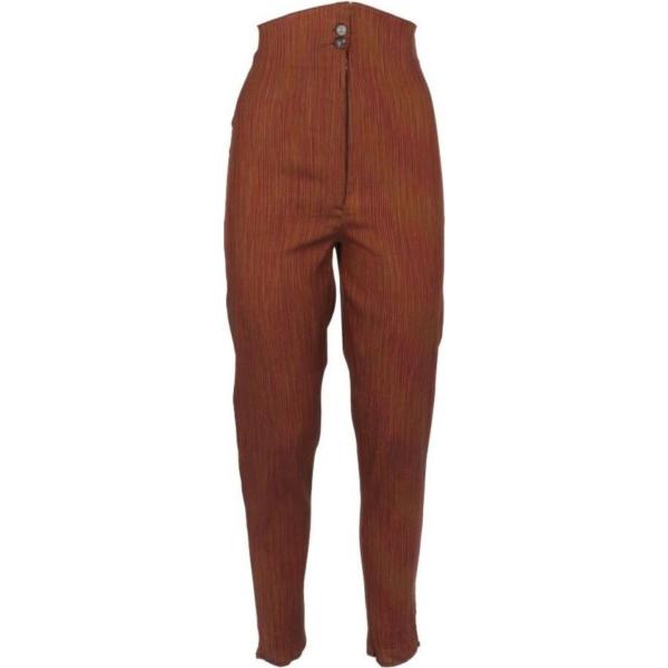 pantaloni Romeo Gigli rosso a righe