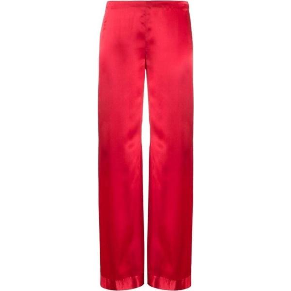 pantaloni a palazzo Romeo Gigli rosso