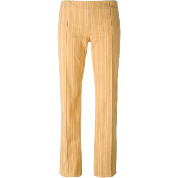 pantaloni Romeo Gigli arancione a righe
