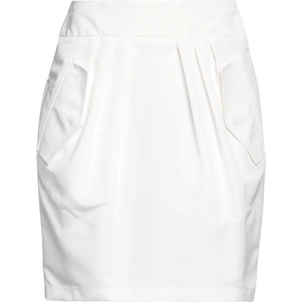 minigonne Emporio Armani bianco tinta unita