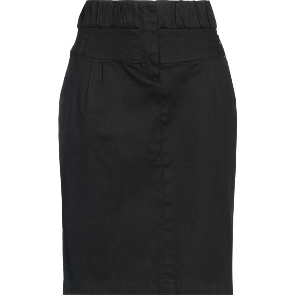 minigonne Cavalli Class nero tinta unita