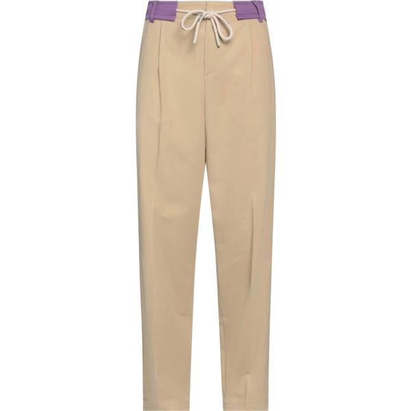 pantaloni Palm Angels marrone tinta unita