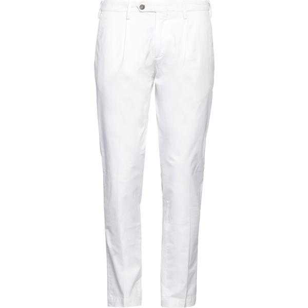 pantaloni Devore Incipit bianco tinta unita