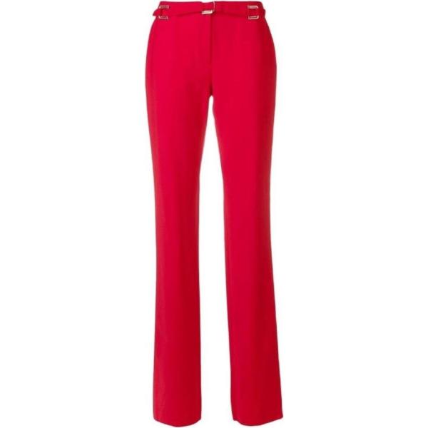 pantaloni Versace rosso