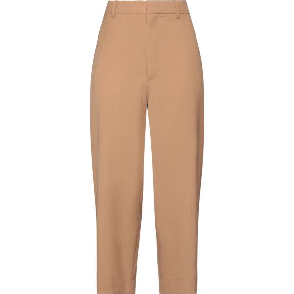 pantaloni Marni marrone tinta unita