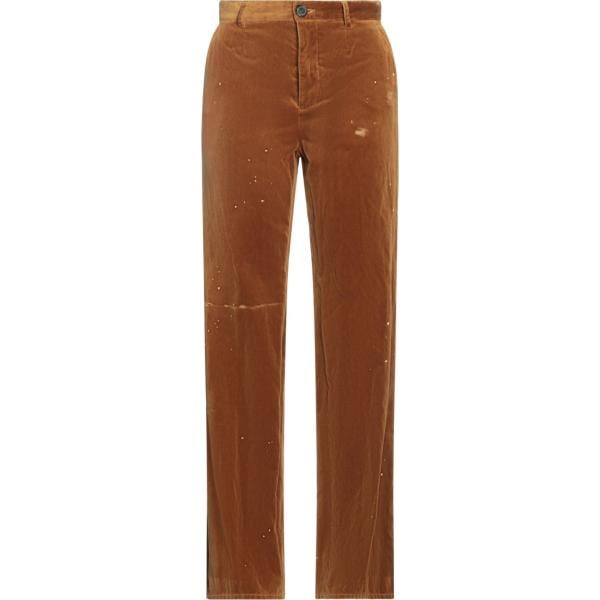 pantaloni Dsquared2 marrone tinta unita
